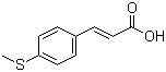 4-(Methylthio)cinnamic acid molecular structure (CAS 102016-58-0)