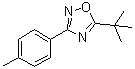 结构式 CAS# 1020253-10-4, 5-叔丁基-3-(4-甲基苯基)-1,2,4-恶二唑