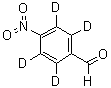 structure of CAS# 1020718-72-2, 4-Nitrobenzaldehyde-2,3,5,6-d<sub>4</sub>