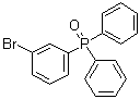 结构式 CAS# 10212-04-1, (3-溴苯基)二苯基氧膦