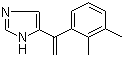 structure of CAS# 1021949-47-2, 5-[1-(2,3-Dimethylphenyl)ethenyl]-1H-imidazole