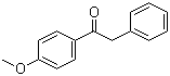 1-(4-甲氧基苯基)-2-苯基乙酮分子结构 (CAS 1023-17-2)
