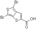 4,6-二溴噻吩并[3,4-b]噻吩-2-羧酸分子结构 (CAS 1024594-86-2)