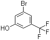 structure of CAS# 1025718-84-6, 3-Bromo-5-(trifluoromethyl)phenol
