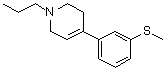 4-(3-甲硫基苯基)-1-丙基-1,2,3,6-四氢吡啶分子结构 (CAS 1025882-24-9)