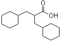 alpha-(环己基甲基)环己烷丙酸分子结构 (CAS 102617-49-2)