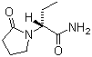 结构式 CAS# 102767-28-2, 左乙拉西坦; (S)-alpha-乙基-2-氧合-1-乙酰胺吡咯烷
