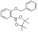 structure of CAS# 1027757-13-6, 2-Benzyloxyphenylboronic acid pinacol ester;2-[2-(Benzyloxy)phenyl]-4,4,5,5-tetramethyl-1,3,2-dioxaborolane