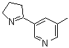 3-(3,4-Dihydro-2H-pyrrol-5-yl)-5-methylpyridine molecular structure (CAS 102780-52-9)
