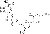 structure of CAS# 102783-51-7, 2'-Deoxycytidine-5'-triphosphoric acid disodium salt;Disodium 5'-dCTP; dCTP.Na2