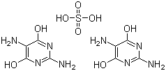 2,5-Diamino-4,6-dihydropyrimidine hemisulfate salt molecular structure (CAS 102783-67-5)