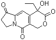 4-Ethyl-7,8-dihydro-4-hydroxy-1H-pyrano[3,4-f]indolizine-3,6,10(4H)-trione molecular structure (CAS 102978-40-5)