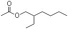 structure of CAS# 103-09-3, 2-Ethylhexyl acetate;Isooctyl acetate; Octyl acetate