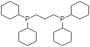 结构式 CAS# 103099-52-1, 1,3-双二环己基膦丙烷