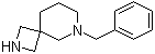 6-(Phenylmethyl)-2,6-diazaspiro[3.5]nonane molecular structure (CAS 1031817-83-0)