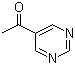 5-乙酰基嘧啶分子结构 (CAS 10325-70-9)