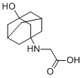 structure of CAS# 1032564-18-3, 2-((3-Hydroxyadamantan-1-yl)amino)acetic acid