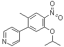 structure of CAS# 1032903-62-0, 4-(5-Isopropoxy-2-methyl-4-nitrophenyl)pyridine