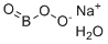 structure of CAS# 10332-33-9, Sodium perborate monohydrate ;Perboric acid sodium salt monohydrate