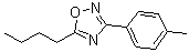 structure of CAS# 1033201-93-2, 5-Butyl-3-(4-methylphenyl)-1,2,4-oxadiazole