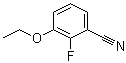 structure of CAS# 1033202-20-8, 3-Ethoxy-2-fluorobenzonitrile