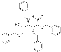 2,3,4,6-Tetrakis-O-(phenylmethyl)-L-mannose molecular structure (CAS 103368-00-9)