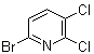 结构式 CAS# 1033820-08-4, 6-溴-2,3-二氯吡啶