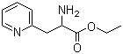 structure of CAS# 103394-76-9, 2-Amino-3-(pyridin-2-yl)propionic acid ethyl ester