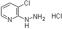 结构式 CAS# 1034303-16-6, (3-氯吡啶-2-基)肼盐酸盐