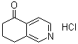 7,8-二氢异喹啉-5(6H)-酮盐酸盐分子结构 (CAS 103441-65-2)