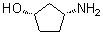 结构式 CAS# 1036260-18-0, (1S,3R)-3-氨基环戊醇