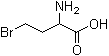 2-氨基-4-溴丁酸分子结构 (CAS 10364-50-8)