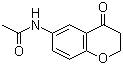 structure of CAS# 103646-29-3, 6-Acetamido-4-chromanone;N-(3,4-Dihydro-4-oxo-2H-1-benzopyran-6-yl)acetamide