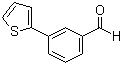 结构式 CAS# 103668-99-1, 3-(2-噻吩基)苯甲醛