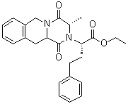 喹那普利二酮哌嗪分子结构 (CAS 103733-49-9)