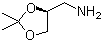 structure of CAS# 103883-30-3, [(4S)-2,2-Dimethyl-1,3-dioxolan-4-yl]methanamine;2,2-Dimethyl-4(S)-4-aminomethyl-1,3-dioxalane