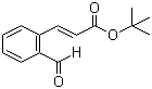 (E)-3-(2-Formylphenyl)-2-propenoic acid 1,1-dimethyl ethyl ester molecular structure (CAS 103890-69-3)