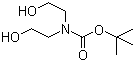 结构式 CAS# 103898-11-9, N-叔丁氧羰基二乙醇胺