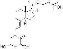 结构式 CAS# 103909-75-7, 马沙骨化醇