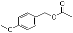 结构式 CAS# 104-21-2, 乙酸大茴香酯; 乙酸茴香酯; 乙酸对甲氧基苄酯