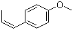 茴香脑分子结构 (CAS 104-46-1)