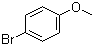 structure of CAS# 104-92-7, 4-Bromoanisole;1-Bromo-4-methoxybenzene; p-Bromoanisole