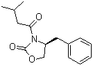 结构式 CAS# 104266-90-2, (S)-3-(3-甲基丁酰基)-4-苄基-2-恶唑烷酮