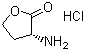 结构式 CAS# 104347-13-9, (R)-(+)-alpha-氨基-gamma-丁内酯盐酸盐