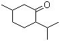 Menthone molecular structure (CAS 10458-14-7)