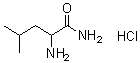 结构式 CAS# 10466-60-1, DL-亮氨酰胺单盐酸盐