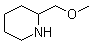 结构式 CAS# 104678-13-9, 2-(甲氧基甲基)哌啶