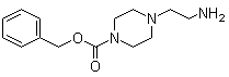 4-(2-Aminoethyl)piperazine-1-carboxylic acid benzyl ester molecular structure (CAS 104740-55-8)