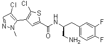GSK 2110183 molecular structure (CAS 1047634-63-8)