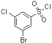 结构式 CAS# 1049026-36-9, 3-溴-5-氯苯磺酰氯